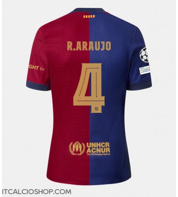 Barcelona Ronald Araujo #4 Prima Maglia 2024-25 Manica Corta